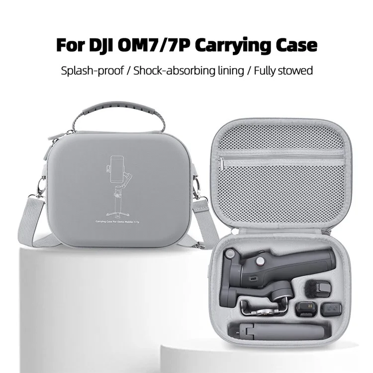 BRDRC For DJI Osmo Mobile 7 / 7 Pro Protective Case Shock Absorbing Storage Bag Gimbal Stabilizer Accessories