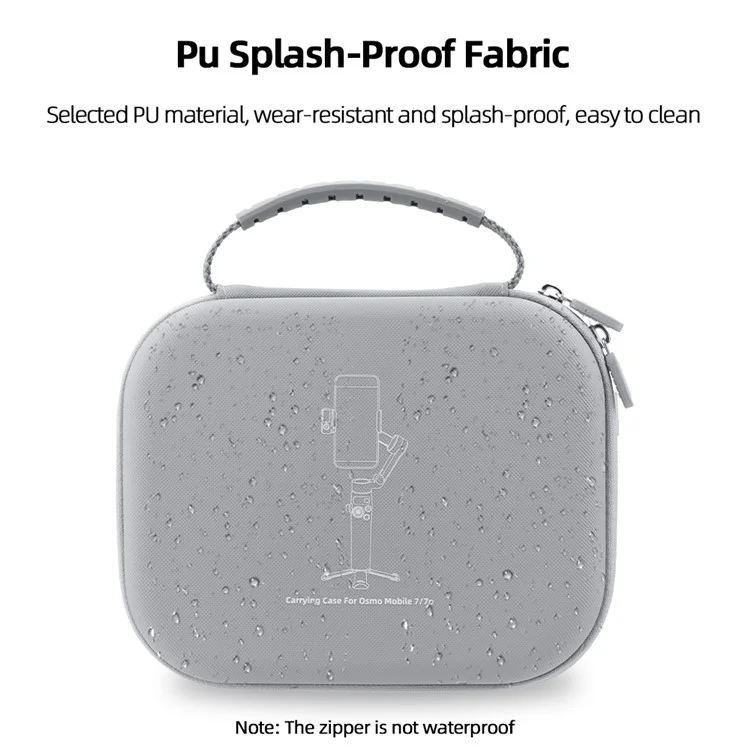 BRDRC For DJI Osmo Mobile 7 / 7 Pro Protective Case Shock Absorbing Storage Bag Gimbal Stabilizer Accessories