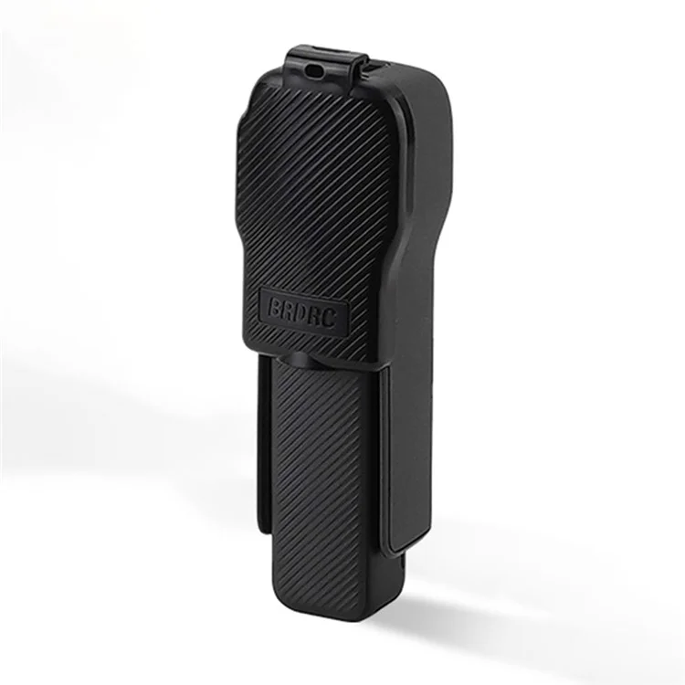 BRDRC для DJI Osmo Pocket 3 Чехол для подвеса с противоударным откидным дизайном и хранением фильтра - Черный
