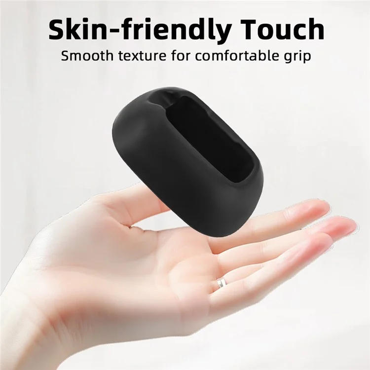 FLYMILE Pour Insta360 X5 / X4 Support de Voiture en Silicone Antidérapant avec Base de Montage et Design de Charge Vertical