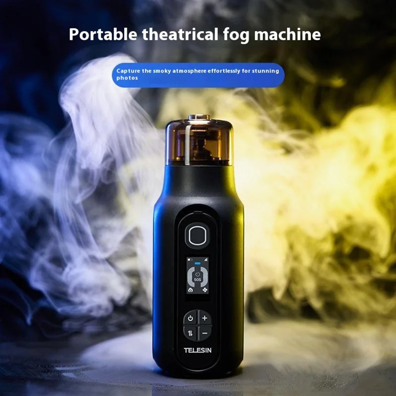 TELESIN S5-TFM-01 Macchina portatile generatore di nebbia Generatore di fumo Nebulizzatore manuale per Fotografia / Video Brevi / Streaming Live