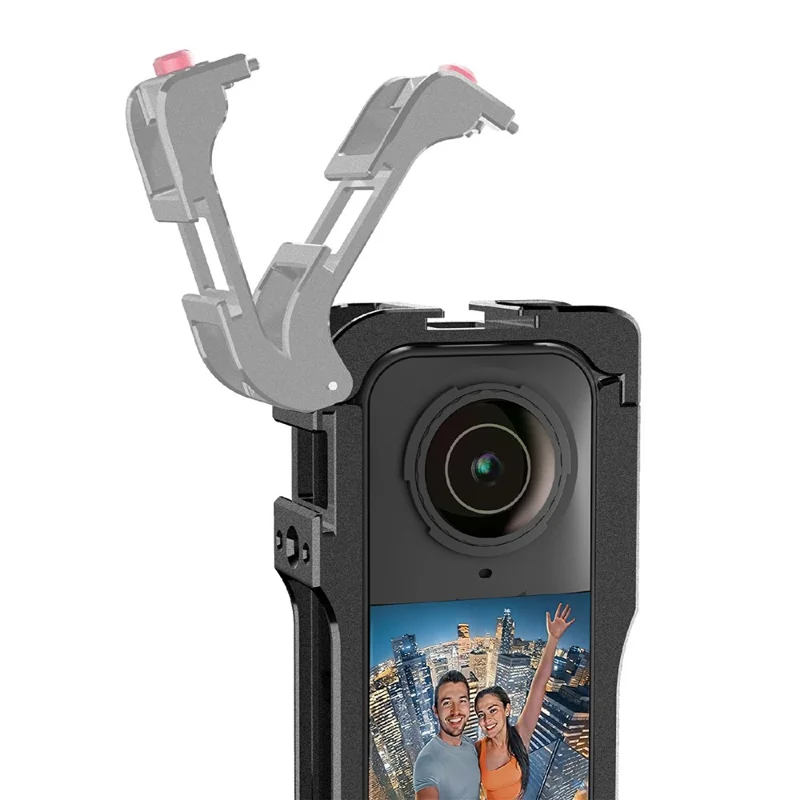 STARTRC VCR 15040006 For Insta360 X5 Magnetic Quick Release Metal Cage Multifunction Expansion Frame