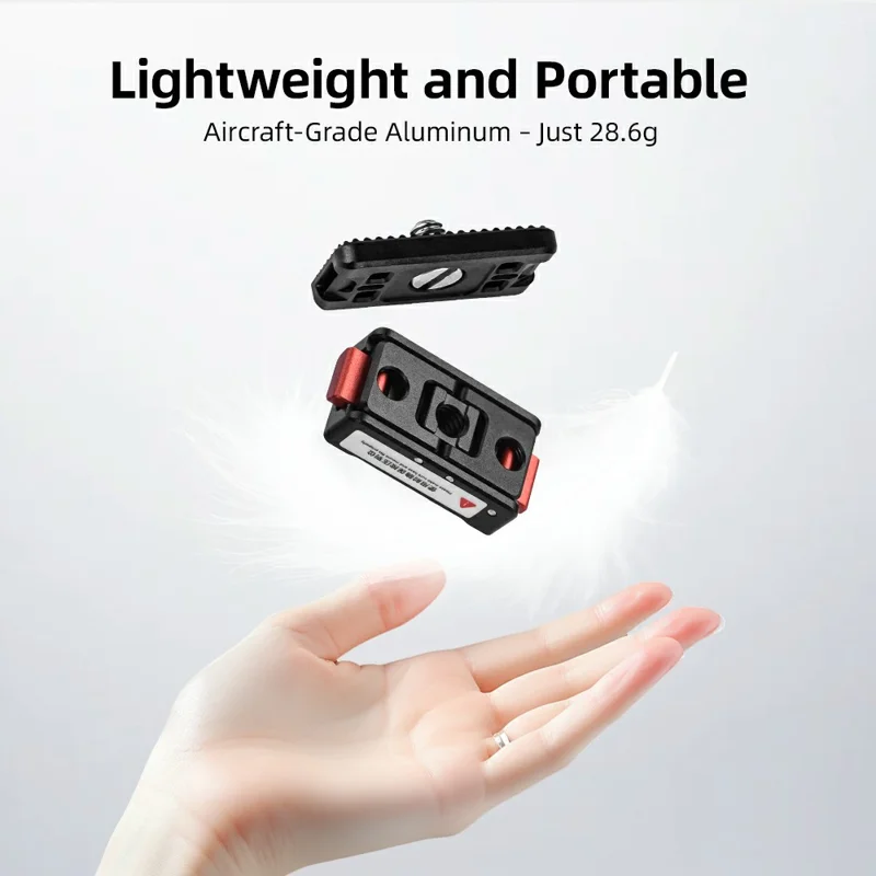 FLYMILE Quick Release Base For Insta360 Ace / Ace Pro / Ace Pro 2 / X5 / X4 / X3 / X2 Magnetic 1 / 4 Folding Mount Adapter Kit