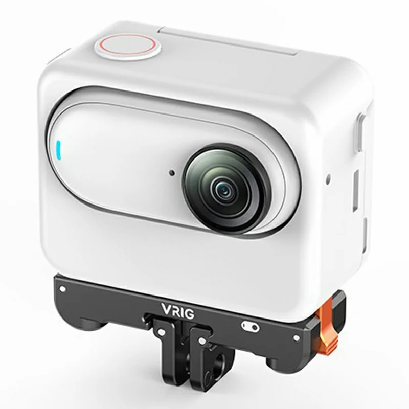 VRIG AC-38 Per Insta360 GO 3S / GO 3 Fotocamera d'Azione Supporto Magnetico a Sgancio Rapido con Foro Filettato da 1/4 di Pollice