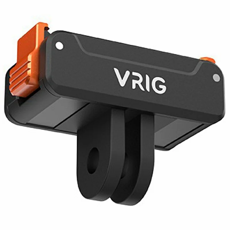 VRIG AC-34 Supporto a sgancio rapido per DJI Osmo Action 5 Pro / 4 / 3 Base antivibrazioni in plastica compatibile con GoPro
