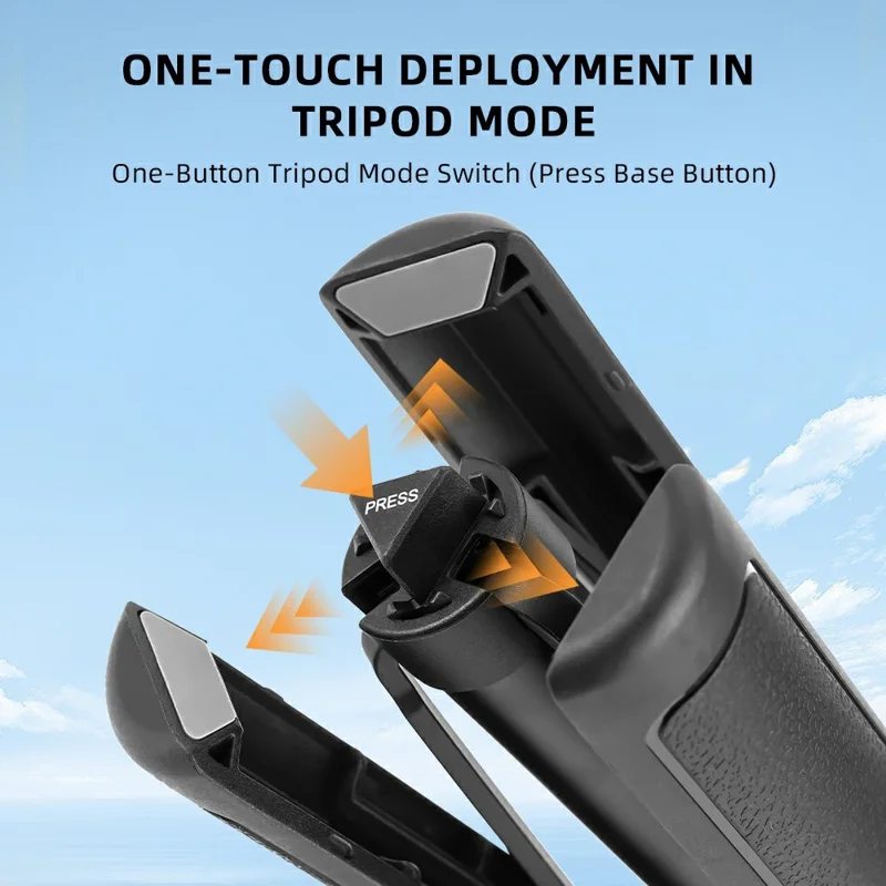 FLYMILE Action Cameras Telescopic Selfie Stick Tripod 6-Section Adjustable Aluminum Alloy Extendable Pole - 1.4m