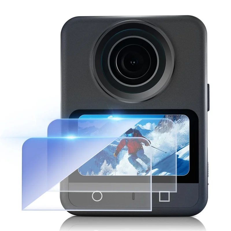 STARTRC 2 Stück Displayschutz für DJI Osmo 360 Panoramakamera – Gehärtetes Glas Schutzfolie