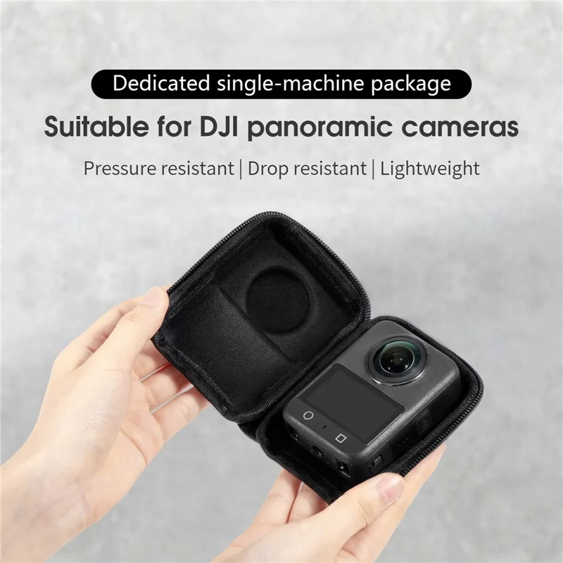 STARTRC For DJI Osmo 360 Panoramic Camera Carrying Bag PU Leather Storage Case
