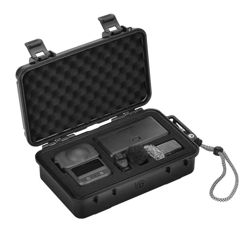 BRDRC Para Cámara Panorámica DJI Osmo 360 Estuche Rígido Resistente a Golpes Caja de Almacenamiento de Polipropileno