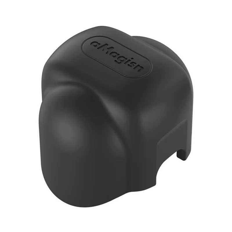 AMAGISN For Insta360 X5 / X4 Action Camera Silicone Lens Cap Protective Cover - Black