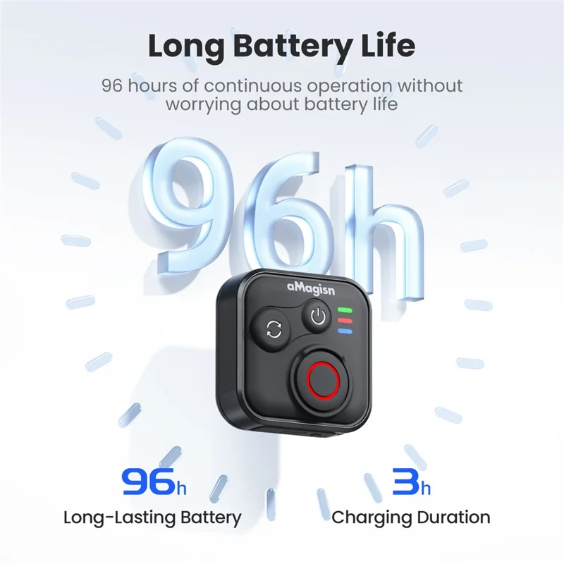AMAGISN Bluetooth-совместимый пульт дистанционного управления для Insta360 / GoPro / Смартфона, мини-смарт-пульт
