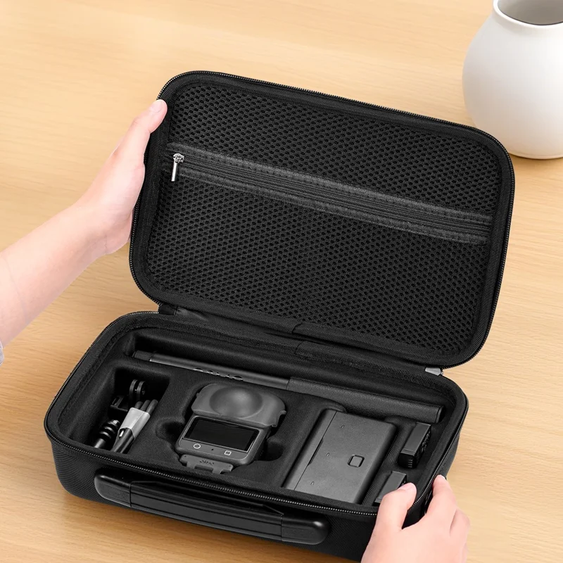 BRDRC Para DJI Osmo Bolsa de Almacenamiento Resistente a Golpes para Cámara con Bolsillos de Malla / Correa