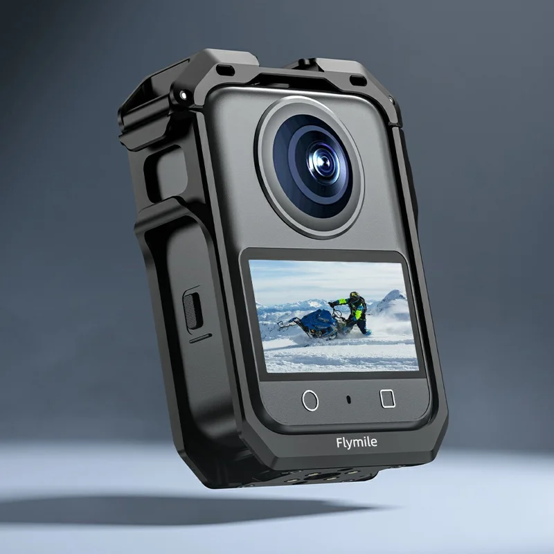 FLYMILE Para Jaula de Cámara Panorámica de 360 Grados para DJI Osmo, Marco Protector de Aleación de Aluminio