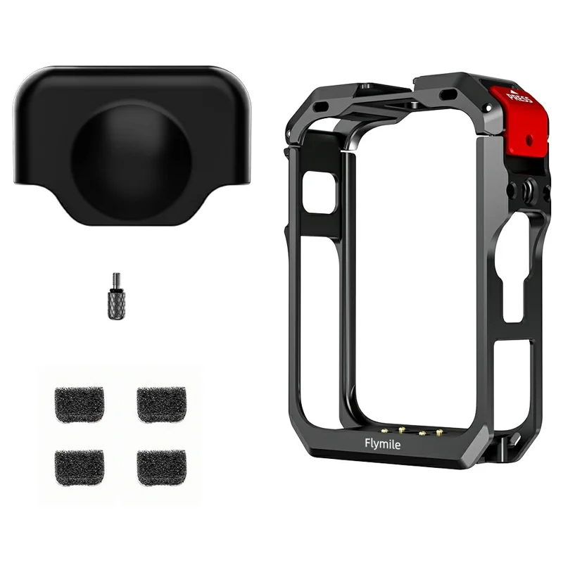FLYMILE Para Jaula de Cámara Panorámica de 360 Grados para DJI Osmo, Marco Protector de Aleación de Aluminio