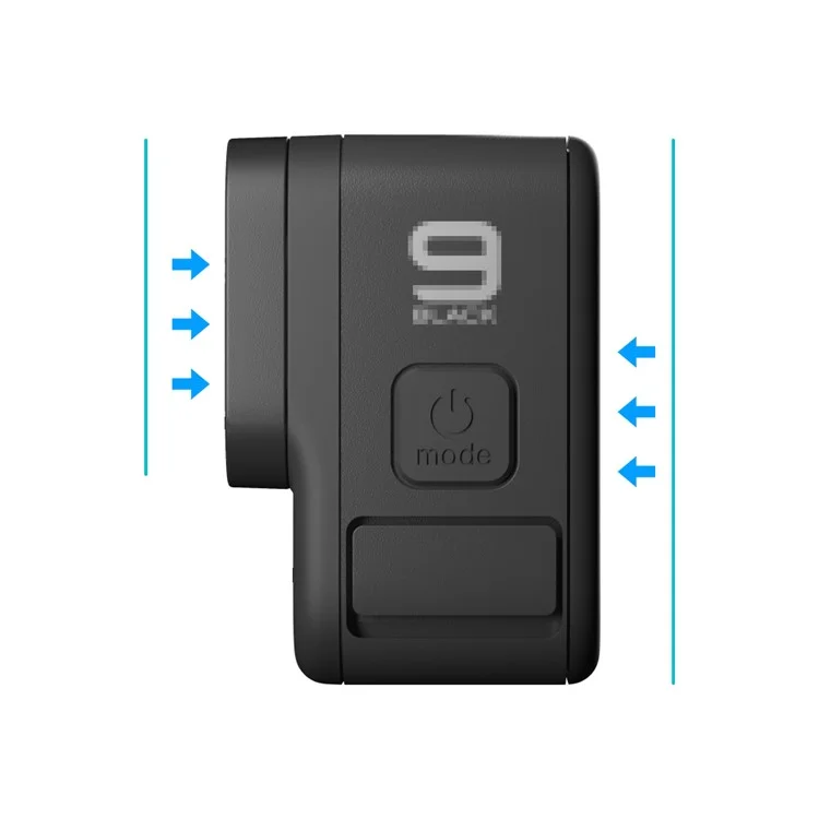 1 Set Schutzfolie HD Gehärtetes Glas Bildschirmschutz für GoPro Hero 9