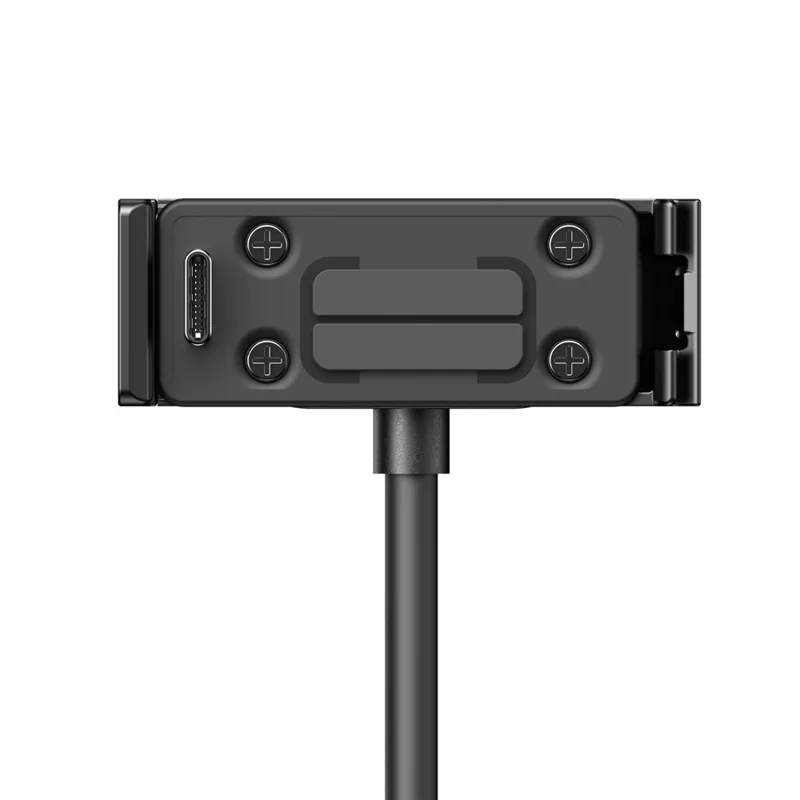 TELESIN S6-CLC-01-TGP Para GoPro Hero 13 / 12 / 11 / 10 / 9 Cable de Carga Magnético con Tapa Lateral Resistente al Agua IPX5 de Liberación Rápida