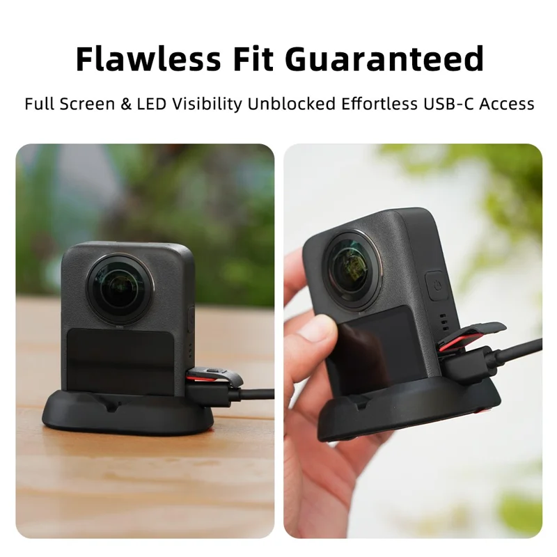 For DJI Osmo 360 Panoramic Camera Car Mount Base Stable Vertical Placement Silicone Base