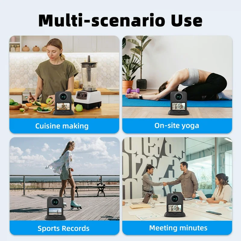 For DJI Osmo 360 Panoramic Camera Silicone Base Stand Secure Scratch Proof Waterproof