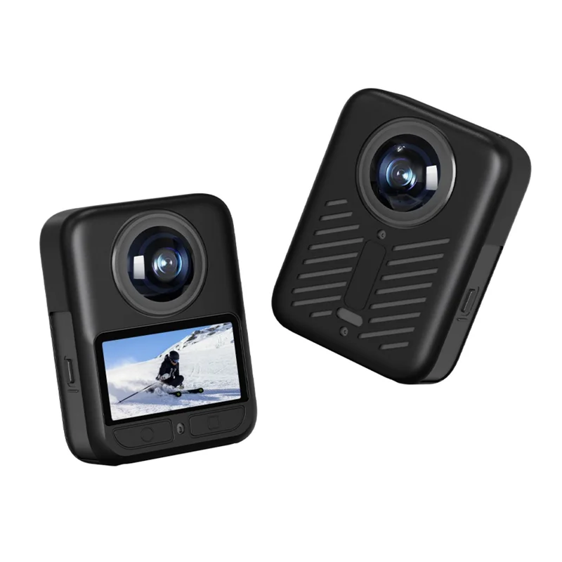 For DJI Osmo 360 Panoramic Camera Silicone Case Shockproof Scratch Resistant Quick Battery Access