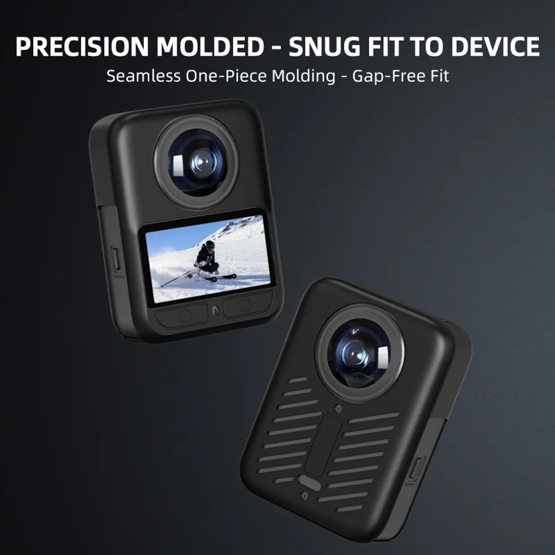 For DJI Osmo 360 Panoramic Camera Silicone Case Shockproof Scratch Resistant Quick Battery Access