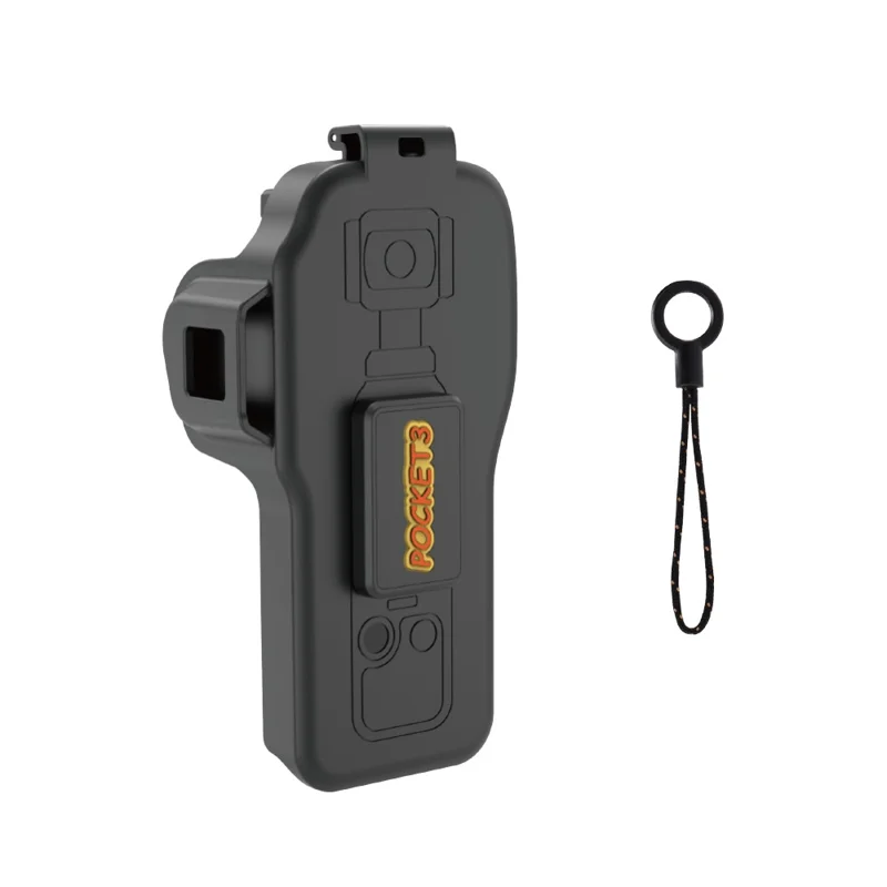 BRDRC Capa Protetora para DJI Osmo Pocket 3 com Abertura Flip e Alça