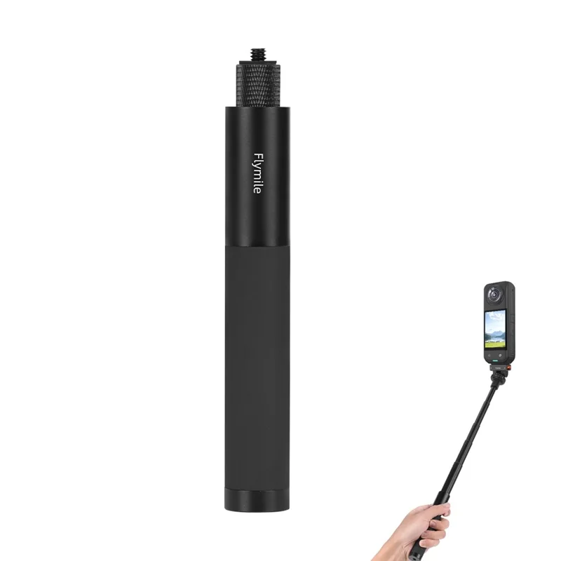 FLYMILE Action Camera Selfie Stick Extendable Pole Telescopic Handheld Monopod
