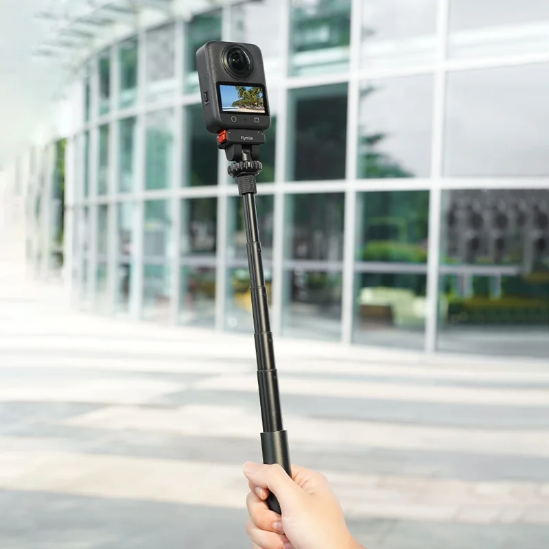 FLYMILE Action Camera Selfie Stick Extendable Pole Telescopic Handheld Monopod