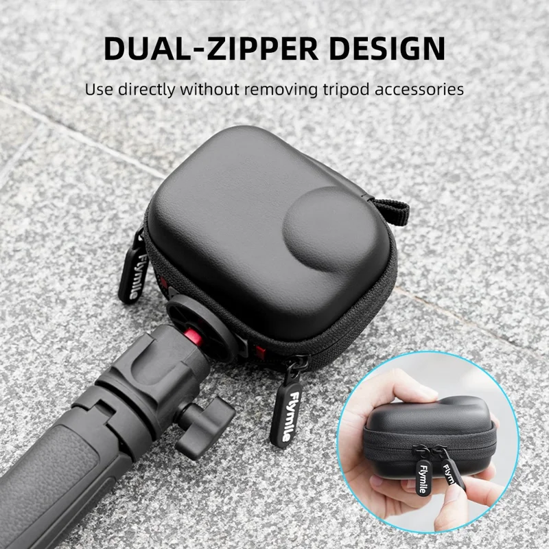 FLYMILE For Insta360 Go Ultra Storage Bag Shockproof Camera Carrying Case Protective Cover