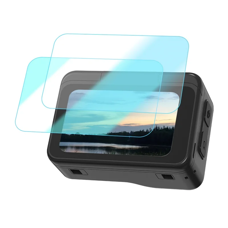 2Pcs Screen Protector for Insta360 Go Ultra Tempered Glass Film HD Ultra Clear Scratch Resistant Camera Screen Film