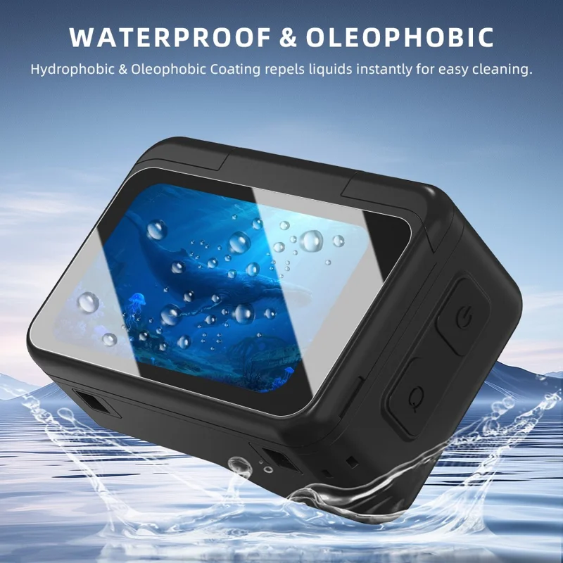 2Pcs Screen Protector for Insta360 Go Ultra Tempered Glass Film HD Ultra Clear Scratch Resistant Camera Screen Film