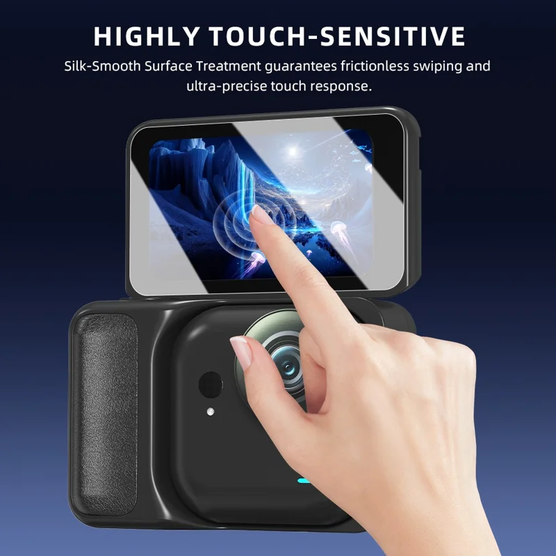 2Pcs Screen Protector for Insta360 Go Ultra Tempered Glass Film HD Ultra Clear Scratch Resistant Camera Screen Film