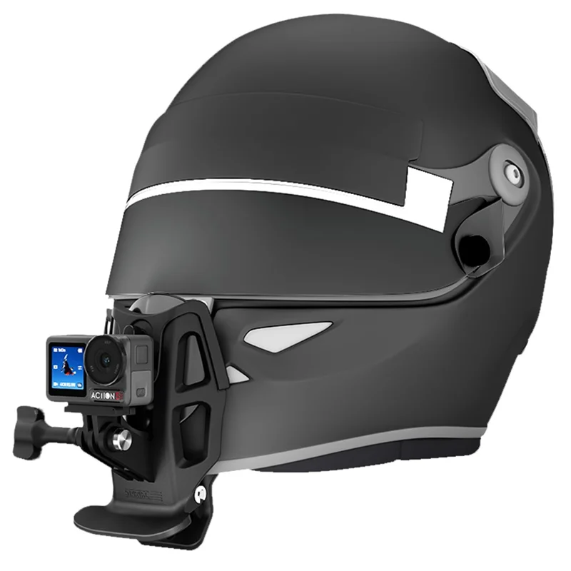 STARTRC For Motorcycle Helmet Universal Action Camera Mount Clamp Adjustable Angle Secure Fixation