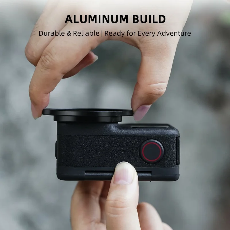 FLYMILE For Insta360 Ace Pro / Ace Pro 2 Filter Holder Bracket 52mm Aluminum Alloy Camera Lens Filters Mount Adapter