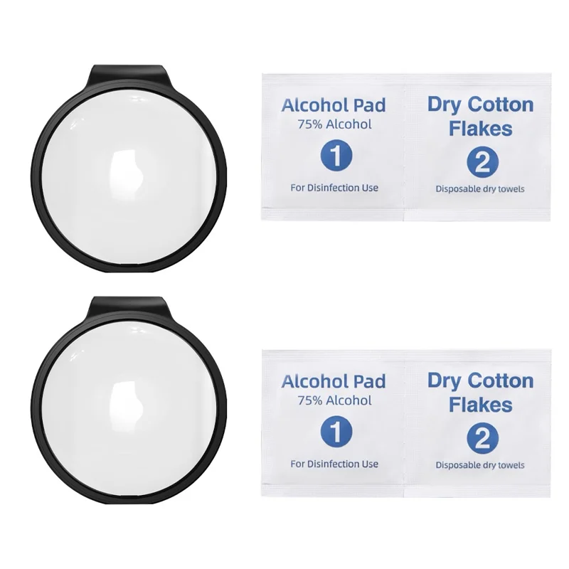 2 Peças para Câmera Panorâmica DJI OSMO 360, Protetor de Lente de Vidro Temperado de Dureza 6H