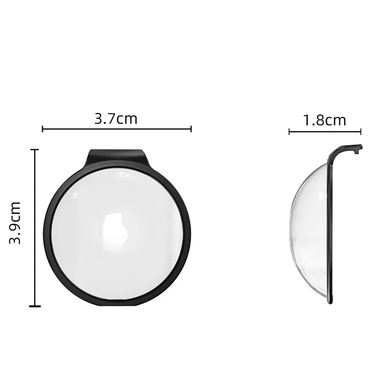 2 Peças para Câmera Panorâmica DJI OSMO 360, Protetor de Lente de Vidro Temperado de Dureza 6H
