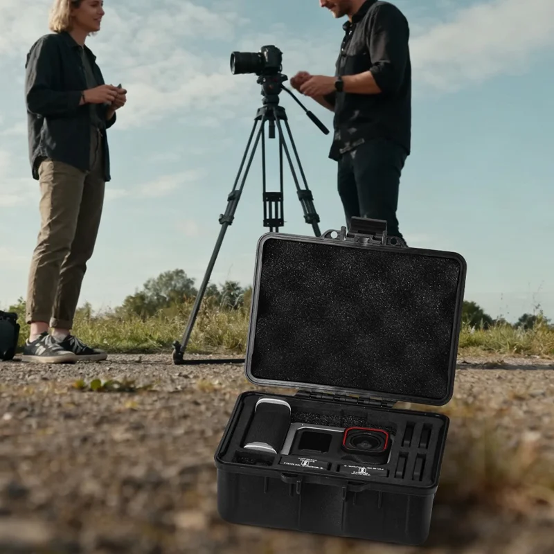 FLYMILE For Insta360 Ace Pro / Ace Pro 2 Case Portable Street Shooting Kit Storage Travel Bag