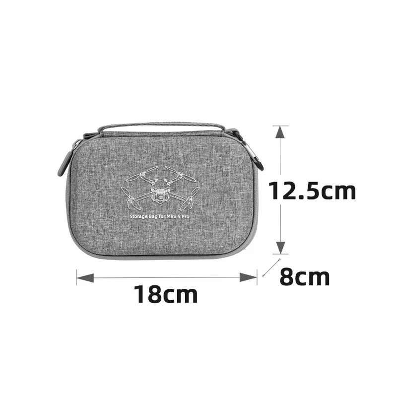 For DJI Mini 5 Pro Drone Protective Case Wear-Resistant Hard Shell Storage Box