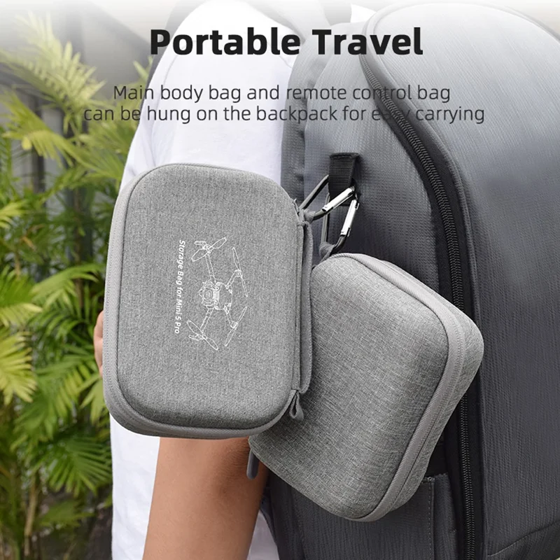 For DJI Mini 5 Pro Drone Protective Case Wear-Resistant Hard Shell Storage Box