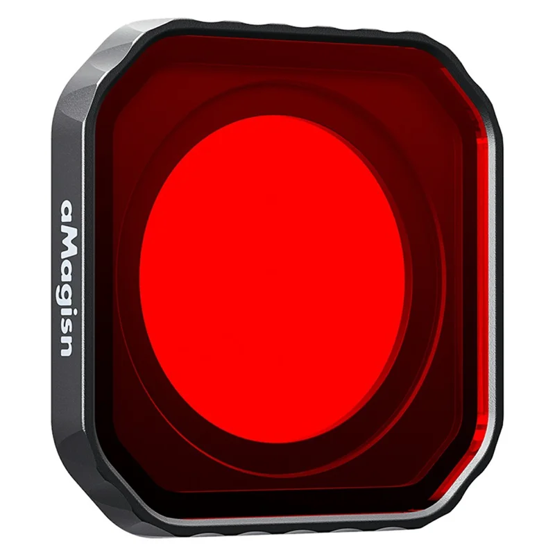 AMAGISN For Insta360 Ace Pro 2 Diving Filter Underwater Camera Accessory Waterproof Filters - Red