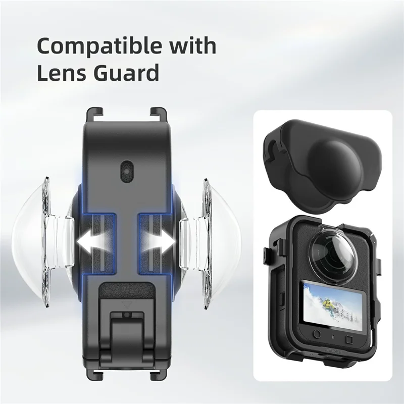 AMAGISN For DJI Osmo 360 Cage Lightweight Protective Frame Camera Accessory