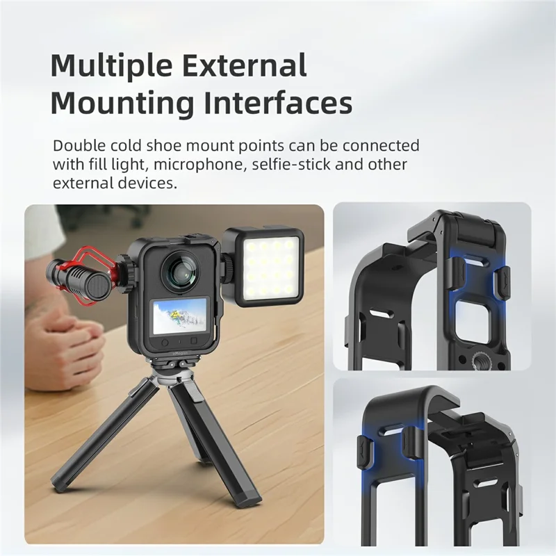 AMAGISN For DJI Osmo 360 Cage Lightweight Protective Frame Camera Accessory