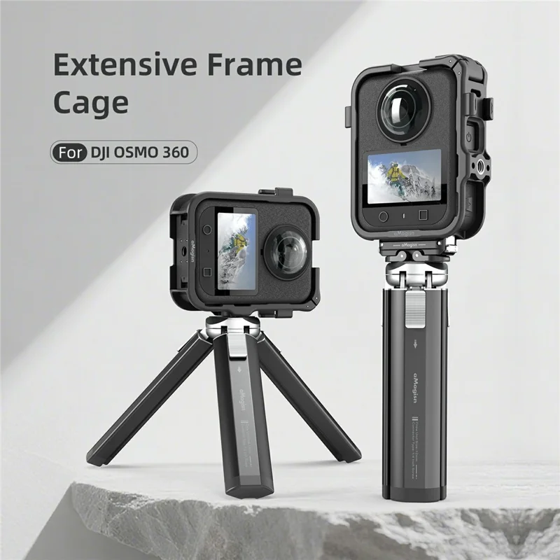 AMAGISN For DJI Osmo 360 Cage Lightweight Protective Frame Camera Accessory
