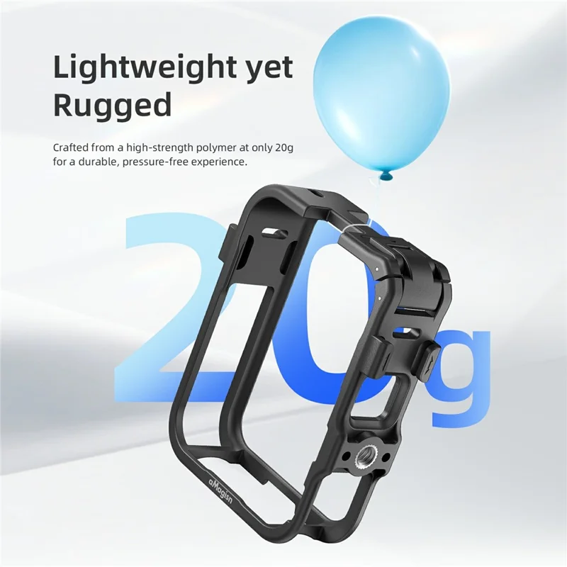 AMAGISN For DJI Osmo 360 Cage Lightweight Protective Frame Camera Accessory