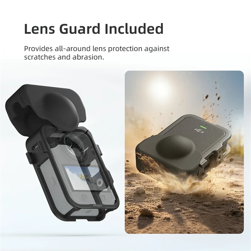 AMAGISN For DJI Osmo 360 Cage Lightweight Protective Frame Camera Accessory