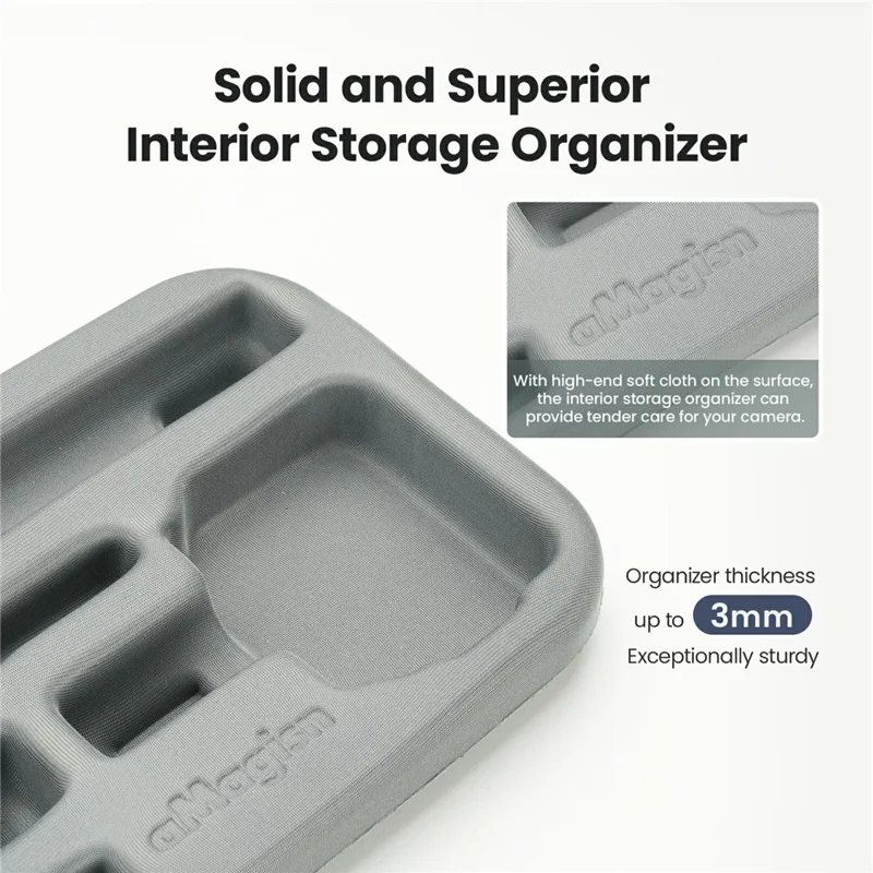 AMAGISN For Insta360 Go Ultra Storage Bag Protective Carrying Case Sports Camera Accessories