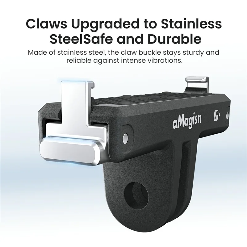 AMAGISN For Insta360 Go Ultra Magnetic Quick Release Base Action Camera Mount Bracket