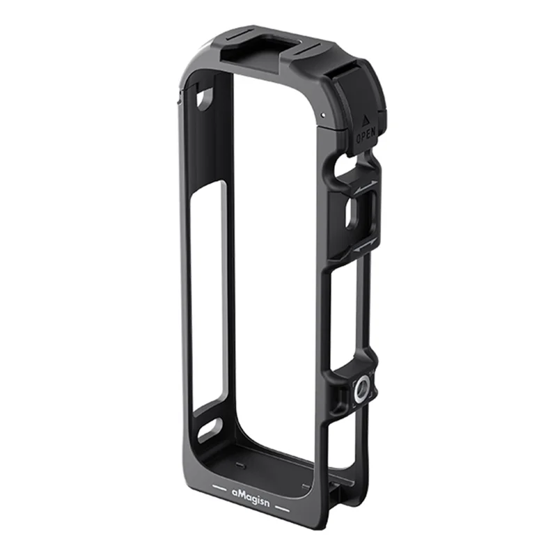 AMAGISN Jaula de protección de plástico de liberación rápida para Insta360 X5 Marco de expansión de cámara panorámica