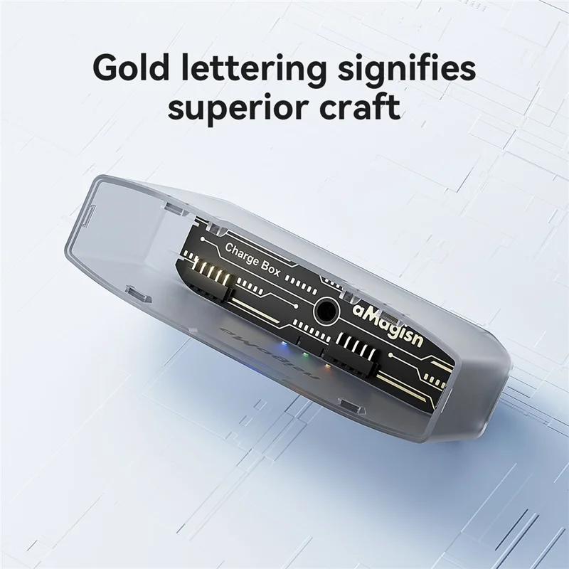 AMAGISN PD12 hurtig oplader til DJI Osmo Action 5 Pro / 4 / 3 / Osmo 360 kamera, batteriopbevaringskasse