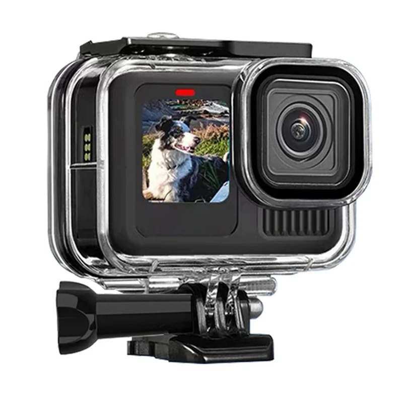 60m Underwater Diving Case for GoPro Hero 13 / 12 / 11 / 10 / 9 Camera Waterproof Cover Housing Shell