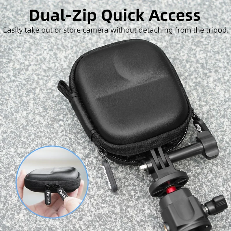 FLYMILE For DJI Osmo Nano Camera Case Shockproof Hard Shell Water-Resistant Portable Storage Bag